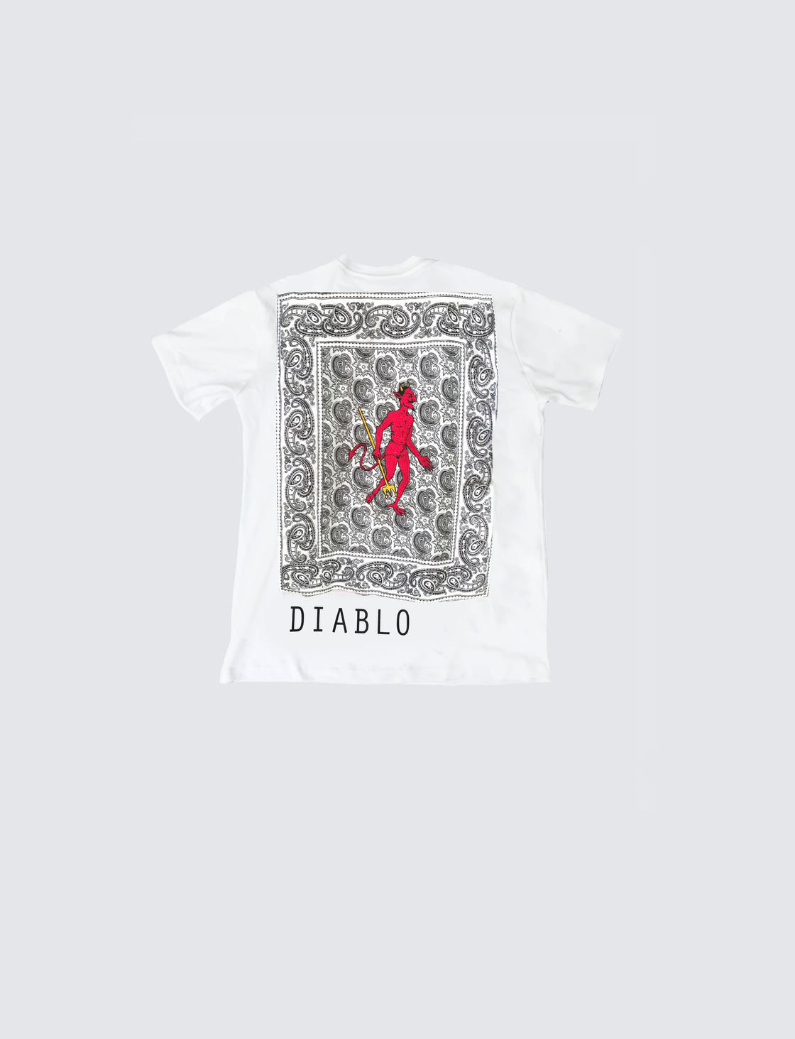 WHITE DIABLO T-SHIRT